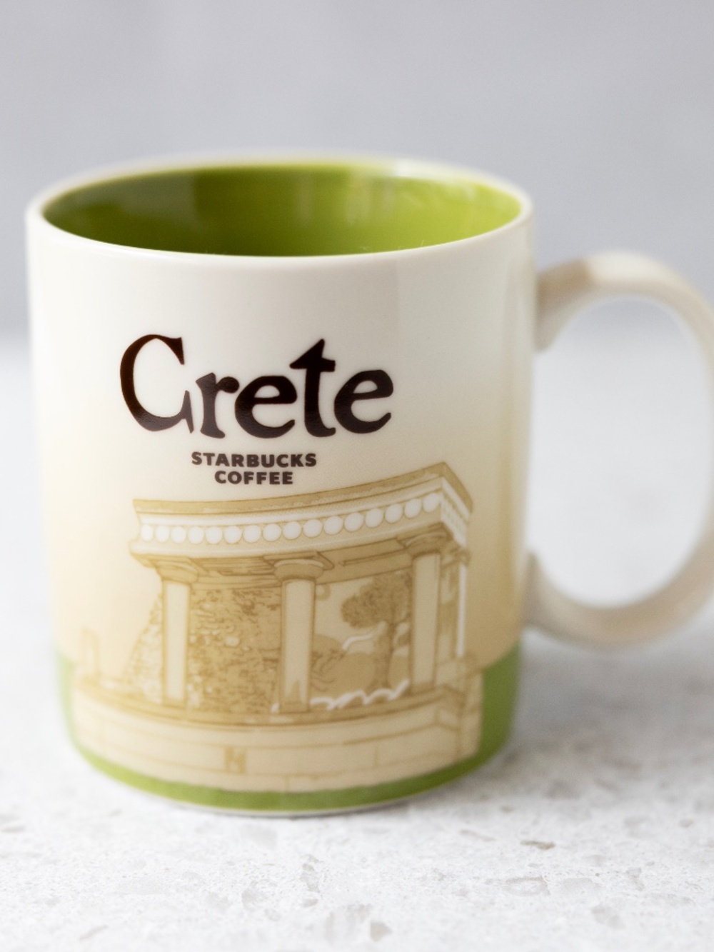 Starbucks Mug Crete Greece Global Icon Series - 16 oz. 2012